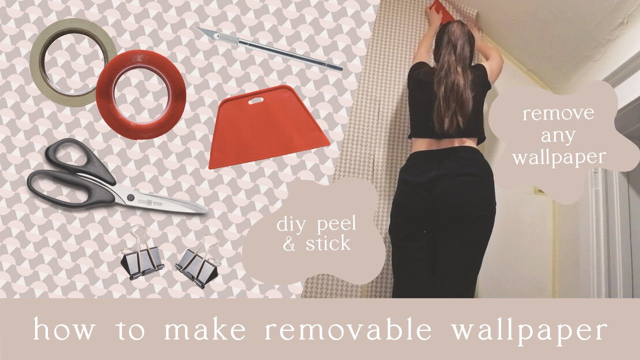 DIY Removable Wallpaper