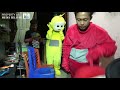 Review & Unboxing Cara Pakai Costume Badut Teletubbies Lala & Po Baru Beli Online