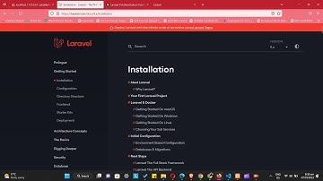 Laravel 9 - Creating Our Project for the First Time | Laravel for Beginners