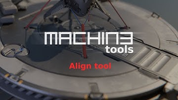 MACHIN3tools 1.11 - Align