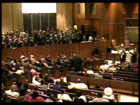 New Pilgrim Mass Workshop Choir sings "God Is Able"