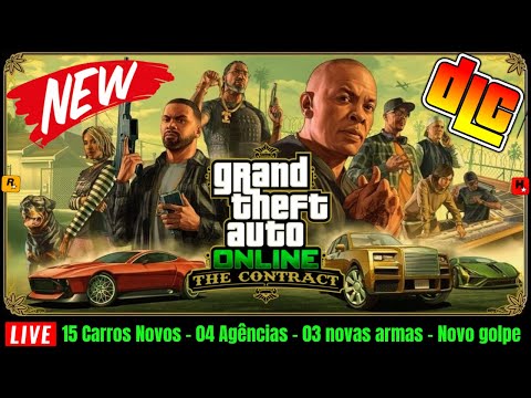 GTA V ONLINE ATUALIZAÇÃO 15/12/2021 NOVA DLC GTA ONLINE: O CONTRATO (GTA ONLINE THE CONTRACT UPDATE)