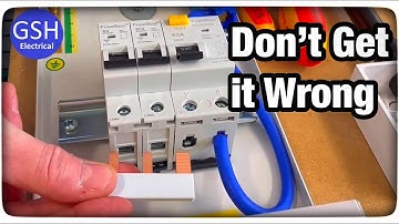 How to Fit a Busbar in a Consumer Unit