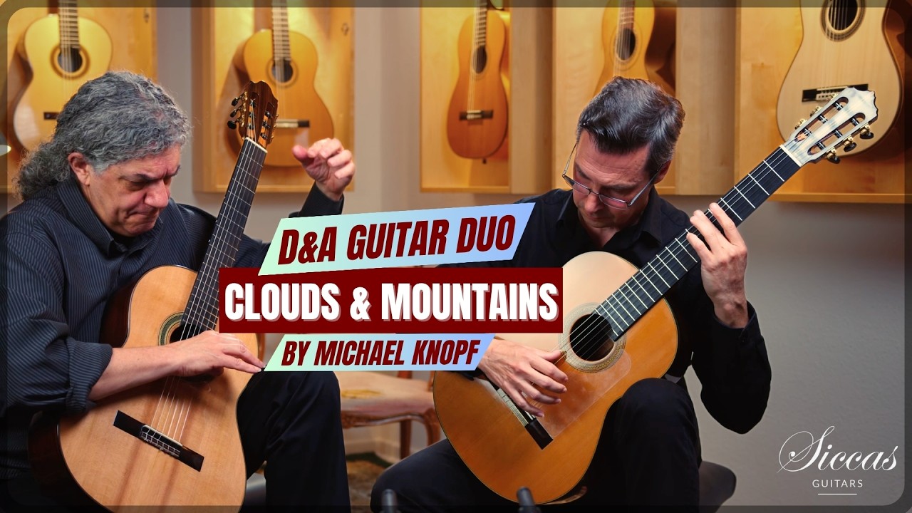 D&A Guitar Duo plays Clouds and Mountains by M. Knopf on Perelman & Beer Guitars | VIGF Prized Works