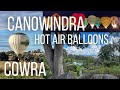 Canowindra Hot Air Balloon Festival, Cowra Van Park, Cowra Japanese Gardens &amp; Nature Playground
