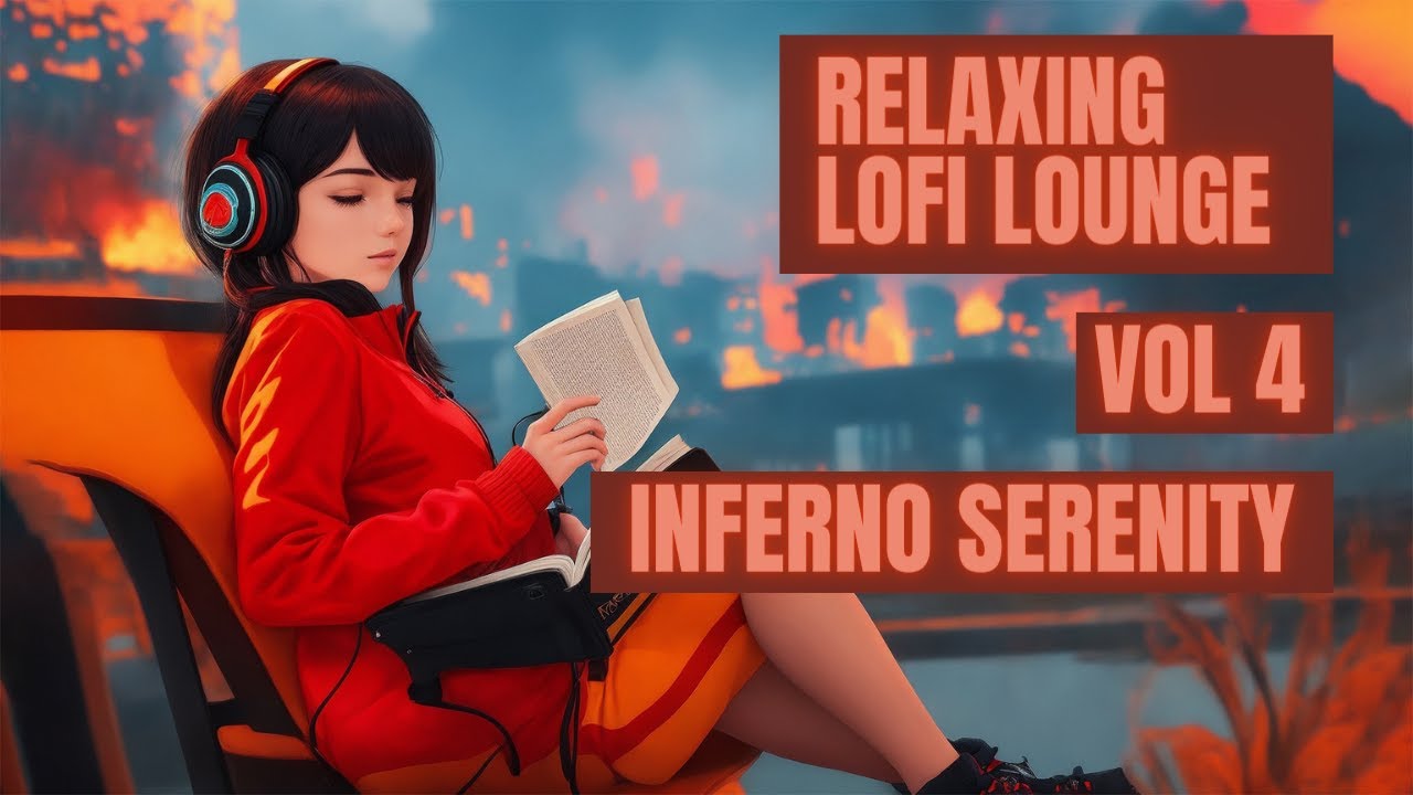 Relaxing LoFi Lounge | Vol. 4 | Inferno Serenity 🔥🏙 | Chill Ambient ...