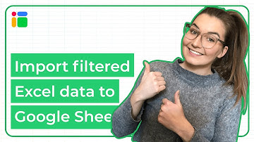 Import filtered data from Excel to Google Sheets