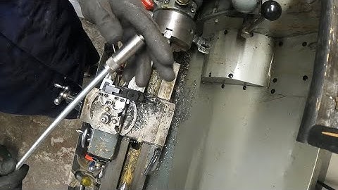 Making a simple carriage stop on the Myford ml7