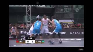 Yan Peng ( China ) - Kazahstan game - situations