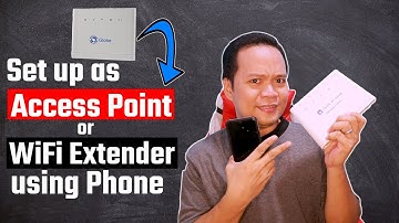 How to add GLOBE at HOME Prepaid WiFi as Access Point/WiFi extender to PLDT Home Fibr using Phone