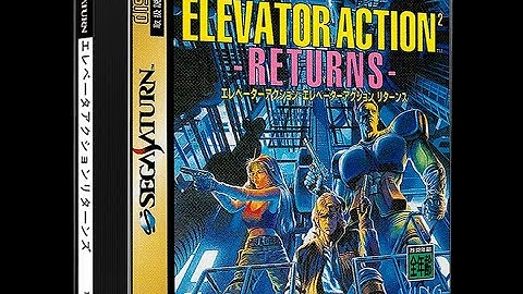 Longplay: Elevator Action Returns - Sega Saturn - Terraonion MODE + RAD2X