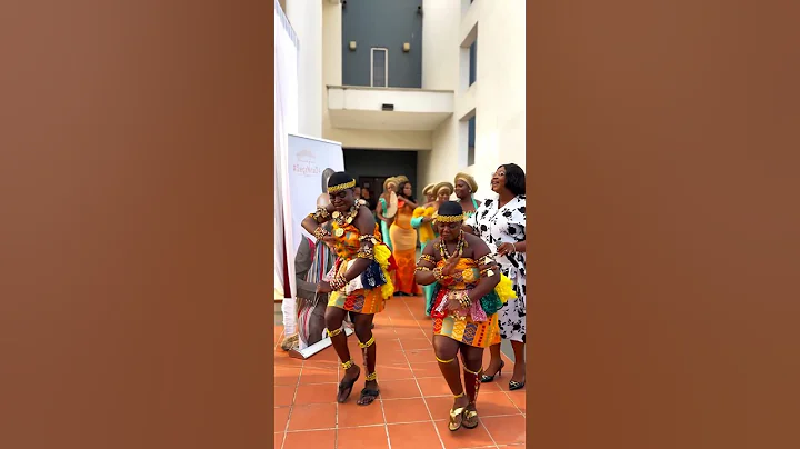 Beautiful Wedding Entrance Ghanaian Traditional Marriage #wedding #ghana #marriage #bride #shorts