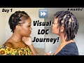6 Month Visual Loc Journey! Lots of Pics And Videos!😍 | Two Strand Twist Loc Journey