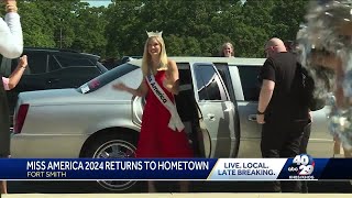 Miss America 2024 Returns To Hometown