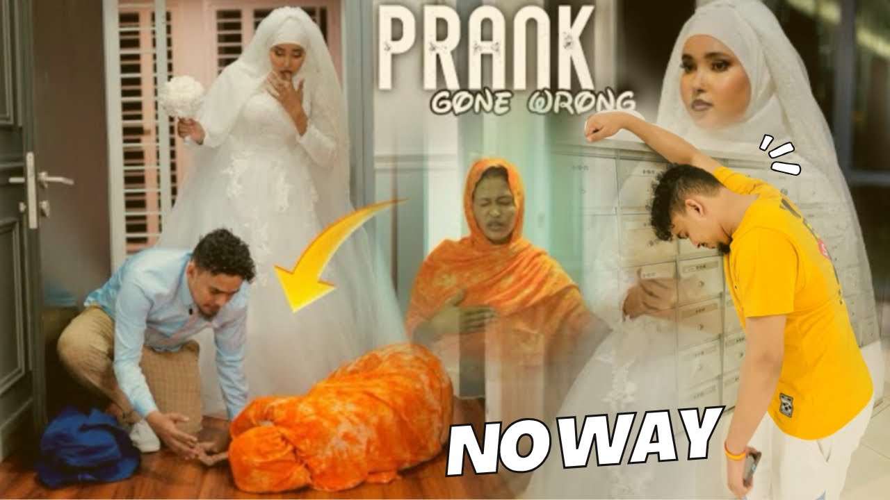 WAXAN KA SHALAAYEY INAA KA CAABIYO PRANKIGA GABAR KALE AYAAN GUURSADAY ATARIISHO BADIYO SORRY 😢