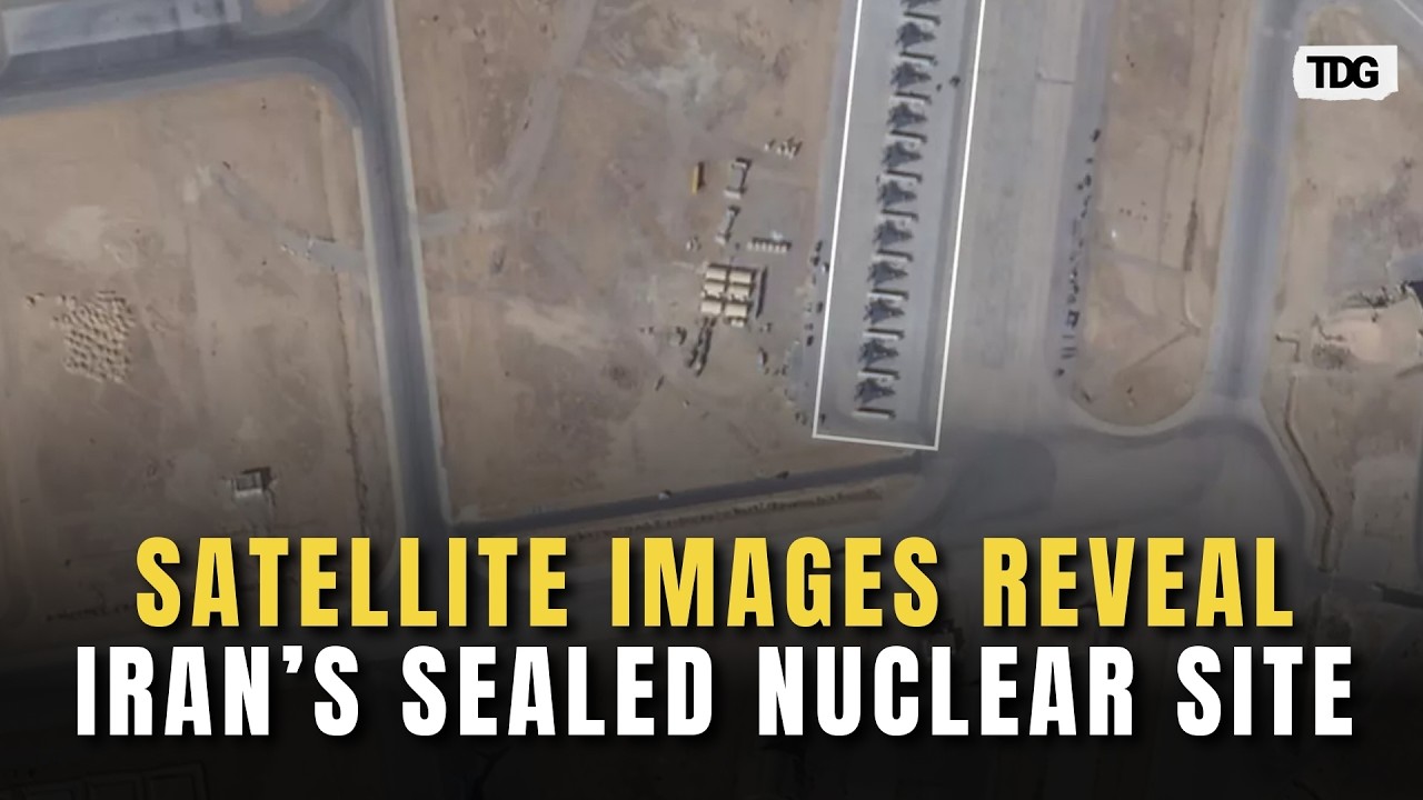 US-Iran War: Satellite Images Show Iran Sealing Isfahan Nuclear Tunnels | TDG