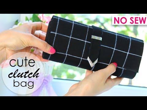 Snelle DIY clutch maken | Naadloze portemonnee-tas voor vrouwen (2018)