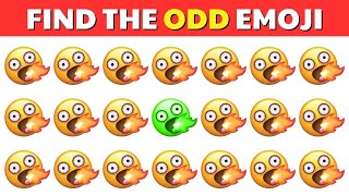 FIND THE ODD EMOJI OUT #077  | Odd One Out Puzzle | Find The Odd Emoji Quizzes