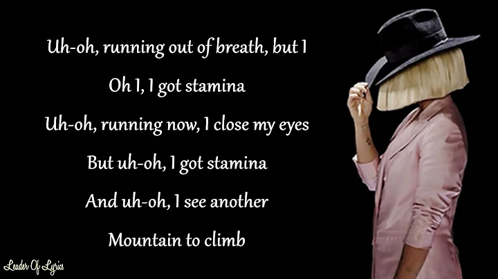 Sia - THE GREATEST (Lyrics) ft. Kendrick Lamar