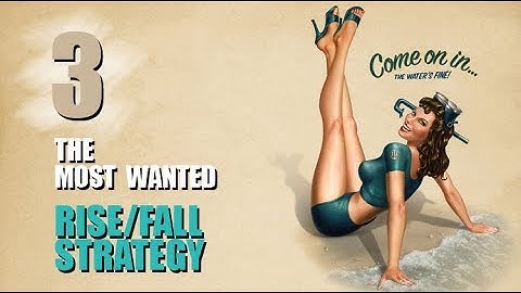 The most profitable RISE / FALL binary strategy!!! (part 3)