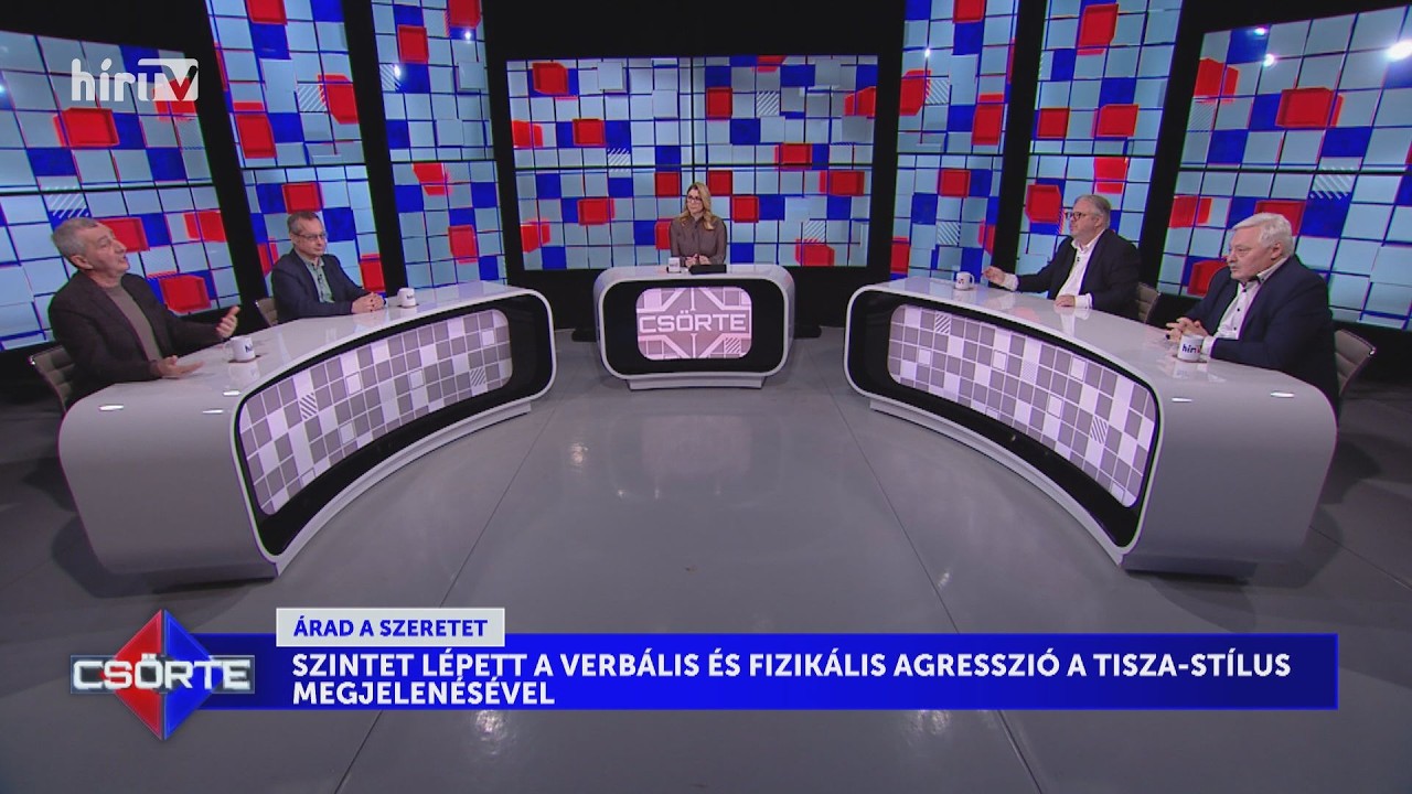 Kőolajháború és kampányerőszak – összecsaptak az érvek a Csörtében - HírTV