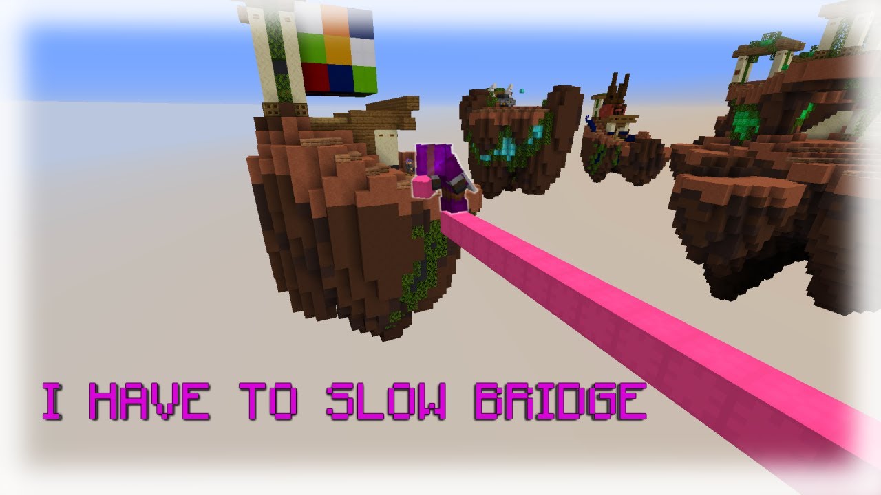 I can't bridge like a normal person | Hypixel Bedwars - YouTube
