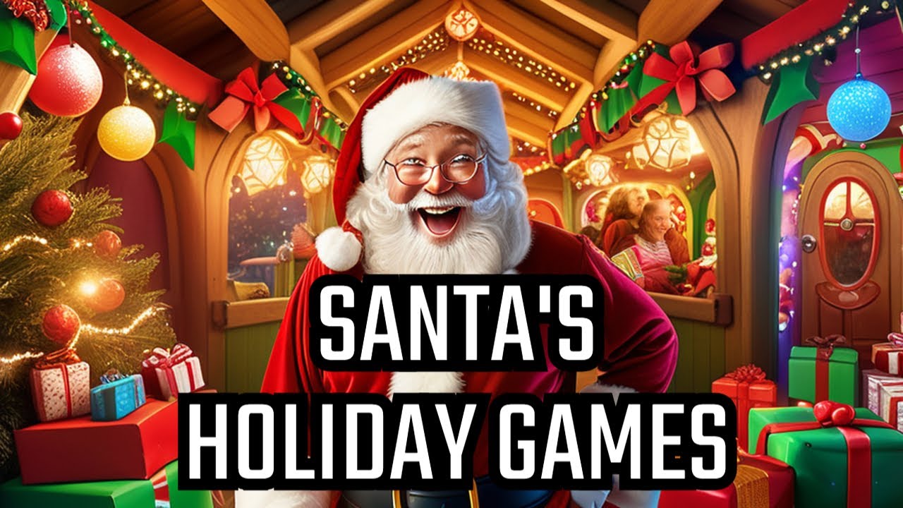 Santa's Festive Funhouse: Unwrapping Exciting Games and Riddles for Holiday Cheer! #riddle - YouTube