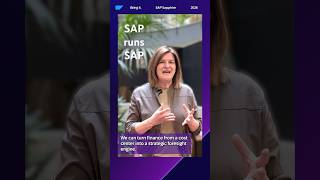 Livia Vuznakova w/ SAP runs SAP at SAP Sapphire