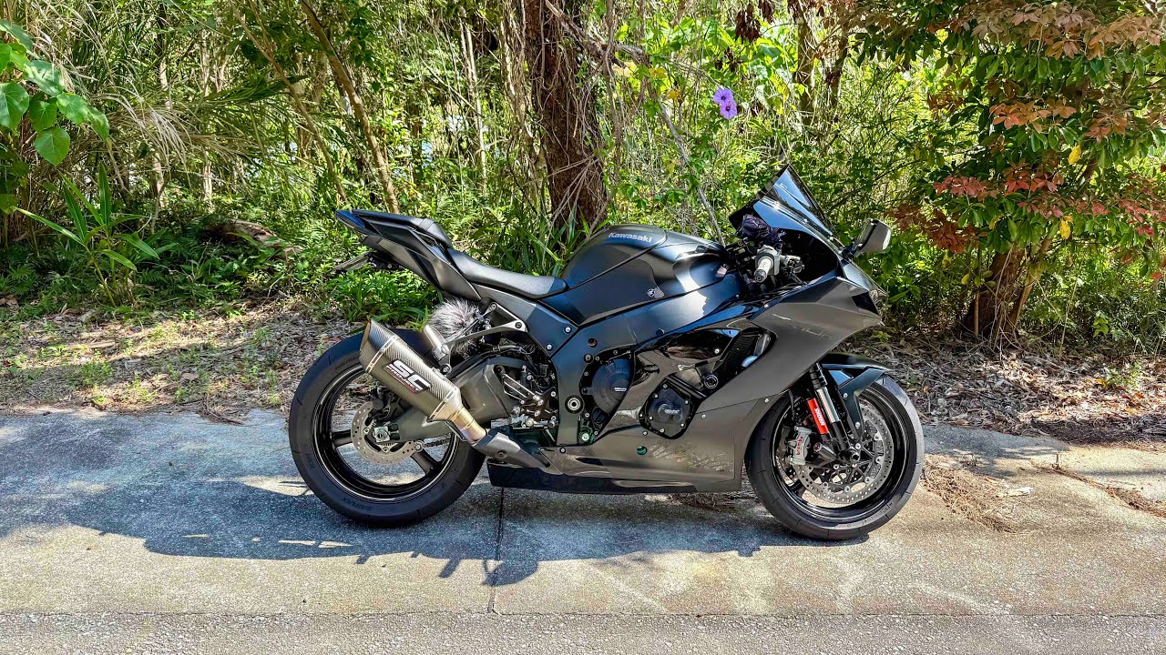 峠を駆け抜け、快音サウンドに酔いしれる | Kawasaki ZX10R | Pure Sound [4K]