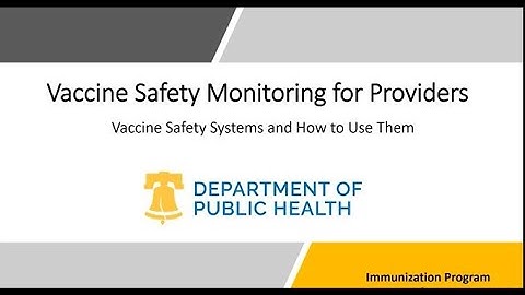 Vaccine Summer Series Pt. 6 VAERS (for Providers)