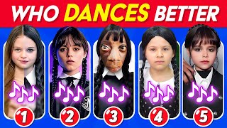 Who Dances Better?🎤🎵🔥 Wednesday Dance Edition 🖤💃 Salish Matter, Diana, Tenge Tenge, Mr Beast, Elsa by fastQUIZ 4,651 views 2 weeks ago 30 minutes