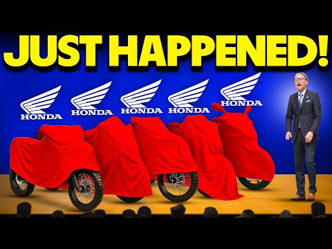 Honda Just Unveiled 5 New Bikes for 2026 — The Industry Is STUNNED