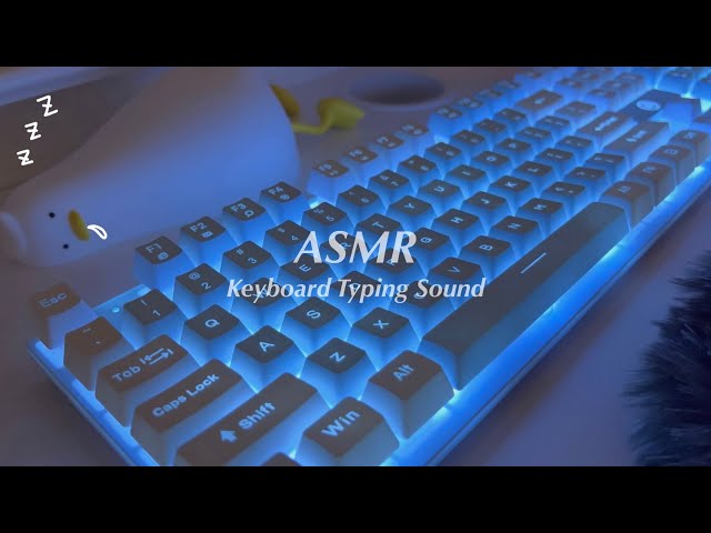 ASMR｜Keyboard Typing Sounds｜YINDIAO K500（No Talking）
