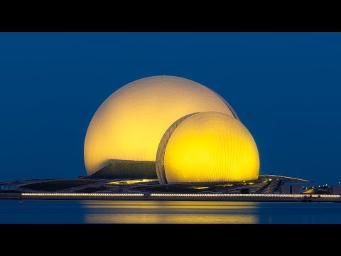 Live Shell Image Of Zhuhai Grand Theater Stands In S China Ep 6 Youtube