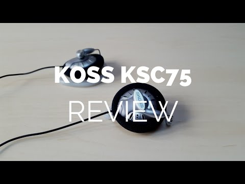 Review: Koss KSC75 Portable On-Ear Headphones