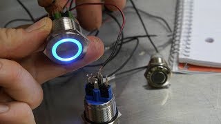 19mm LED latching switch wiring by Velocity Labs 403,013 views 6 years ago 6 minutes, 19 seconds