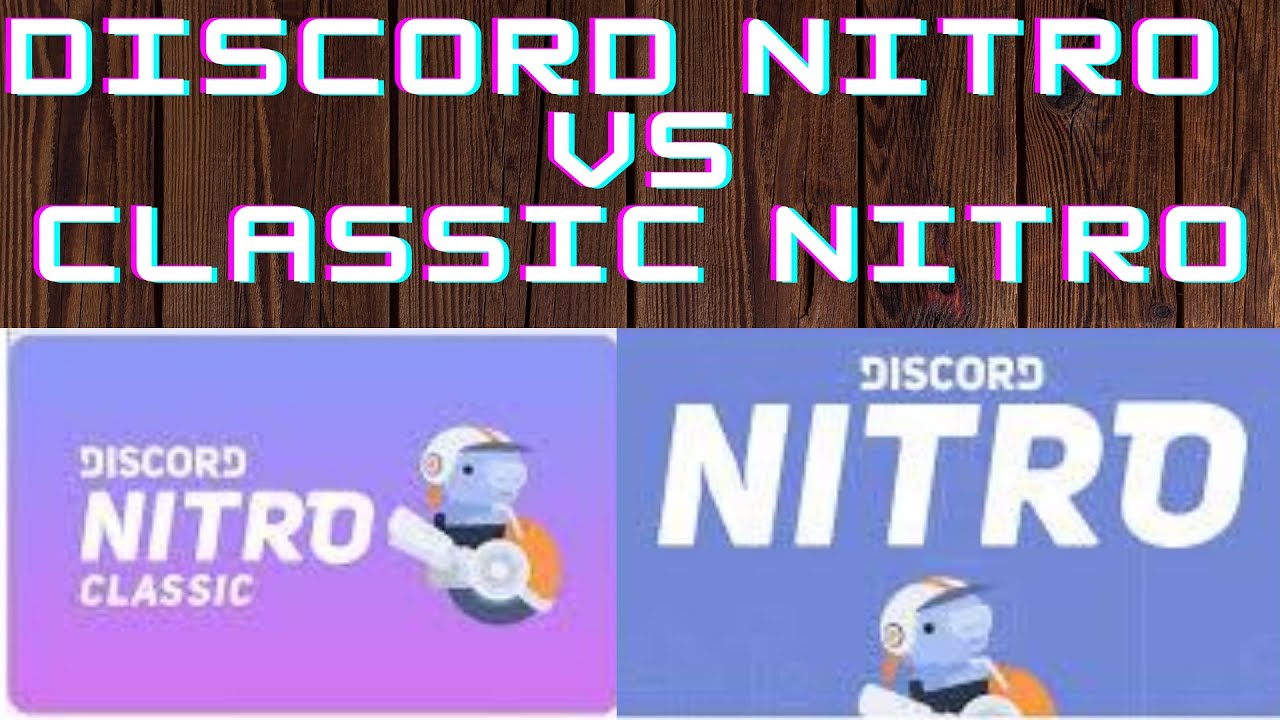 Which Is Better Classic Nitro Or Regular Discord Nitro Youtube