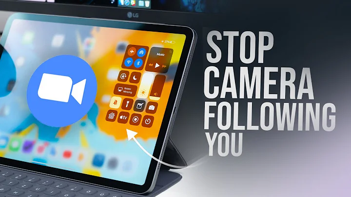 How to Stop iPad Camera from Following You on Zoom (explained)