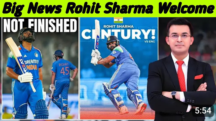 IND vs ENG: Rohit Sharma smashed 119 (90) with a SR of 132 in 2nd ODI ! Hitman is Back with a Bang !