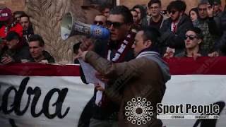24/03/2018 Manifestazione dei tifosi della Reggiana per rivendicare il proprio stadio