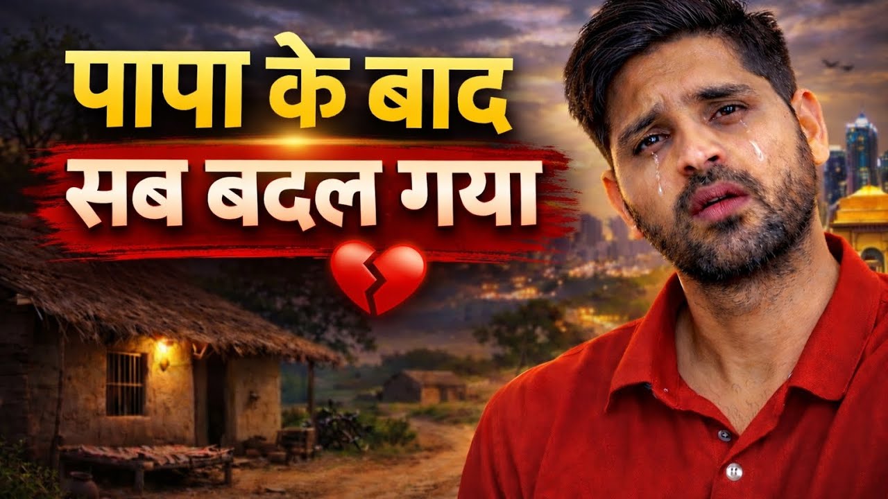 Papa Ke Baad Sab Kuch Badal Gaya 😢 | Ek Chhote Gaon Ka Ladka