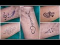 Simple Tattoo ideas || how to make temporary tattoo designs for girls