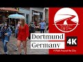 Dortmund Walking Tour Germany 🇩🇪 - 4K