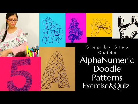 Video: Zentangle-taide, Kass-sali, Doodling-taide