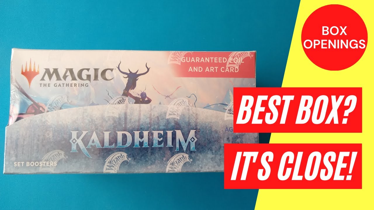 Best Kaldheim Set Box Ever? It's Close - Kaldheim Set Booster Box Opening For Ronnie 