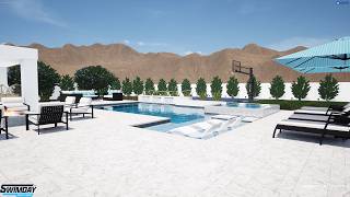 Scottsdale Custom Pool and Spa with Zero Edge by SWIMDAY Pools & Spas