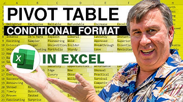 Excel - Master Pivot Table Conditional Formatting with This Excel Tutorial! - Episode 875