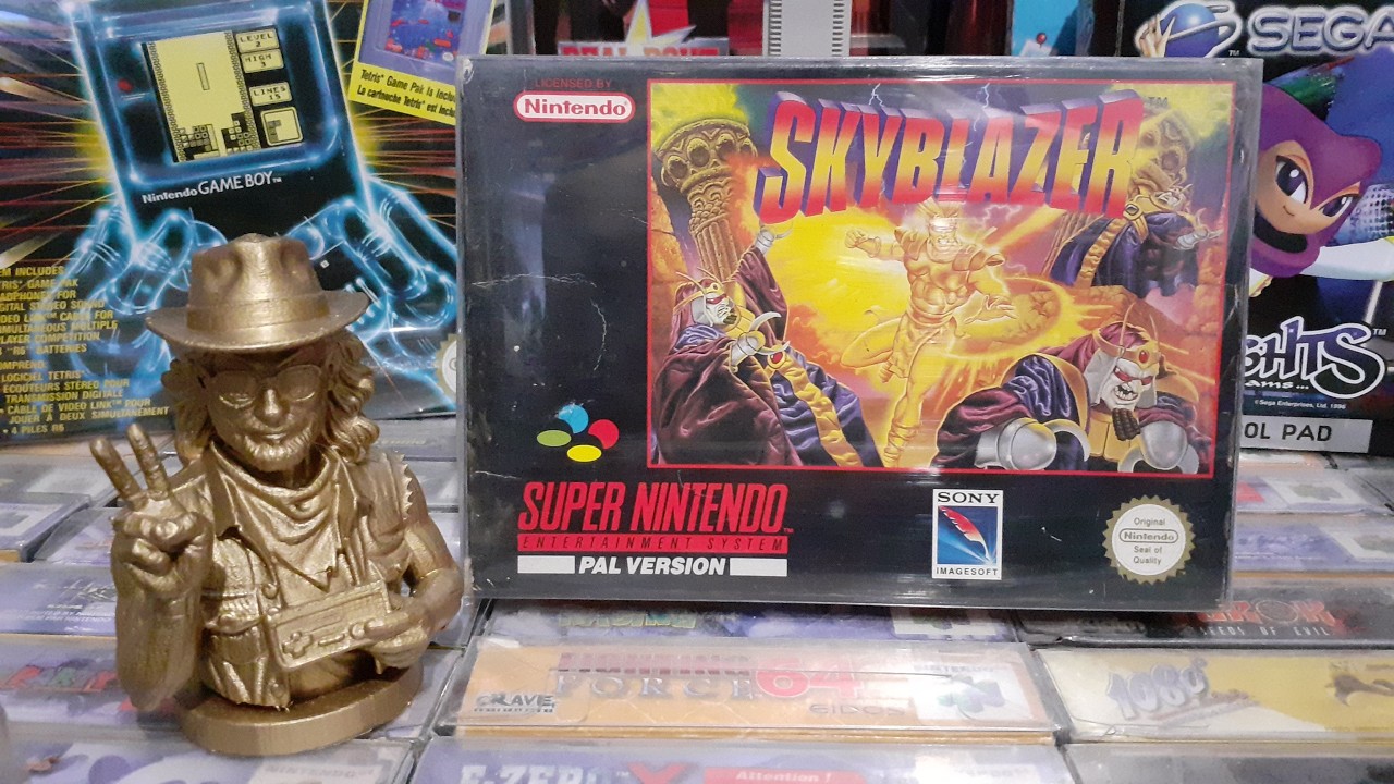 On termine SKYBLAZER sur Super Nintendo
