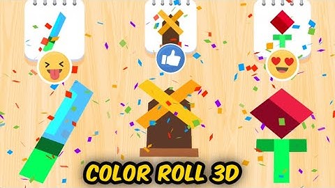 Color Roll 3D Game Part -1