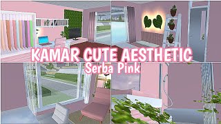 Speed Build Kamar Cute Aesthetic Id Props Bisa Di Save & Edit Sakura School Simulator